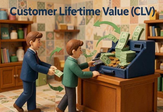 কাস্টমার লাইফটাইম ভ্যালু (CLV/LTV) -- একজন গ্রাহক আপনার ব্যবসায় কত টাকার?