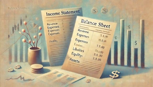 Income Statement, Balance Sheet and Cash Flow